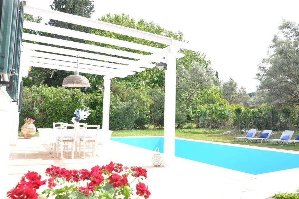 Villa Erietta Near Lefkas Center Apolpaina Ngoại thất bức ảnh
